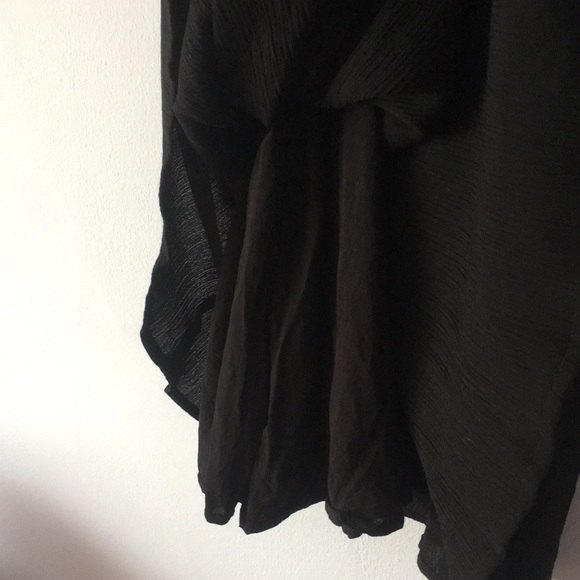 Blue Rain Boho Embroidery Embroidered Tassel Tie Neck Peasant Dress - Picture 5 of 11